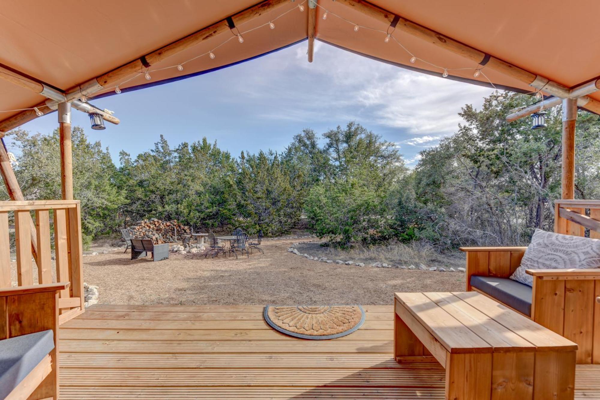 12 Fires Luxury Glamping With Heating #2 * Johnson City